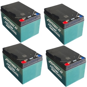 Set 4 baterii, scuter electric RDB YG3, acumulatori, 48V-12Ah