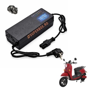 Încărcător Inteligent pentru SCUTER electric VOLTAROM VS2 72V20AH