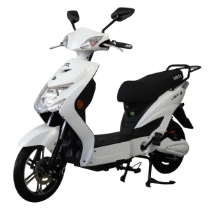 Scuter Electric (Bicicleta), Fara Permis, Voltarom SX, 220 W, alb