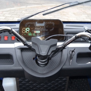 Triciclu electric cu cabina, 2000W, Voltarom SPX4, fara permis, 25Km/h, 72V, 58Ah, autonomie maxim 75Km