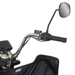 Triciclu electric Voltarom 2500W, 72V, 45Ah, 25 km pe ora, Fara permis, 50km autonomie Rosu/Gri