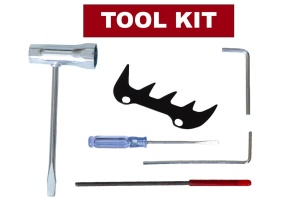 Drujbă pe benzină Blade DA5200, 5CP, 52cc, lamă 40cm, 2 lame & 2 lanțuri incluse
