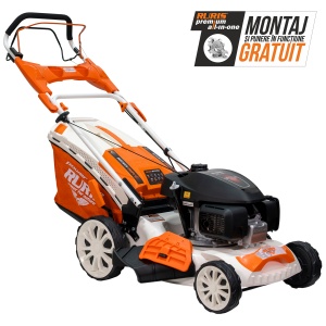 Masina de tuns gazon Ruris RX355S, 3.5 CP, 460 mm, 65 l, motor Honda