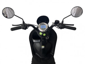 Scuter Electric, Voltarom S2, Volta VS2, fara permis, 2000 W, autonomie 50 km, Negru