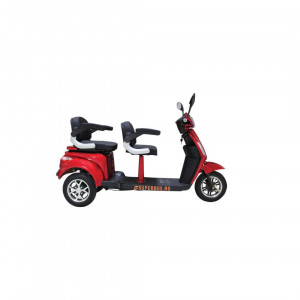 Triciclu Electric, fara permis, Motor 1000W, Volta VM4+, SuperBox, Autonomie 36km, RAR Inclus
