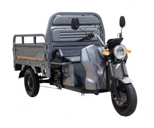 Triciclu Electric, FARA PERMIS, Motor 3900W, (Volta VT5) Voltarom Hercules, 120km autonomie, Gri