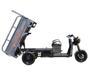 Triciclu Electric, 25km/h, fara permis, Motor 3900W, Volta VT5, (Voltarom Hercules), 60km autonomie, Gri