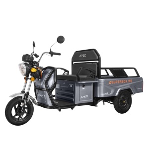 Triciclu Electric Voltarom, APT4, Fara Permis, viteza maxima 25 km pe ora, 1000W, autonomie pana la 41 km