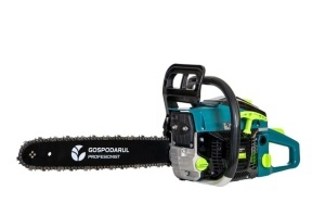 Drujbă pe benzină Gospodarul Profesionist GP-5200, 2.7CP, 52cc, lamă 40cm, 2 timpi, accesorii incluse
