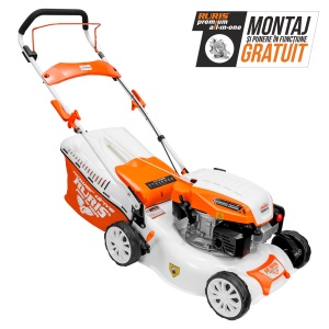 Mașină de tuns gazon RURIS RX221S 3.5 CP, 42 cm