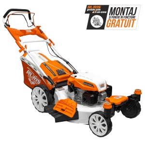Masina de tuns gazon ruris RXM1000, 3.9 CP, 510 mm, 65 l