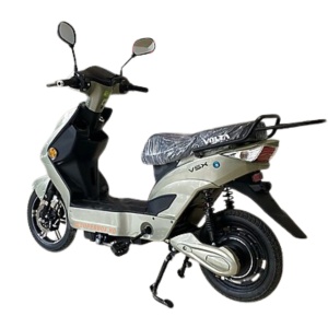 Scuter Electric (Bicicleta), Fara Permis, Volta VSX, (Voltarom SX), 220 W, 48V-20Ah, baterie detasabila, gri-verde