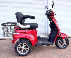 Triciclu Electric, Motor 1000W, Voltarom M4, Autonomie 50km