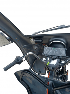 Triciclu Electric, fara permis, Motor 3900W, Voltarom Hercules, Volta VT5, cu cabina, 45Ah, 60km autonomie