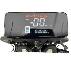 Triciclu Electric, 25km/h, fara perVoltarom Hercules, Motor 3900W, 72V, 45Ah, viteza maxima 25 km pe ora, pana la 50km autonomie, FARA Permis, Triciclu Electric, Rosumis, Motor 3900W, Volta VT5, (Voltarom Hercules), 60km autonomie, Gri
