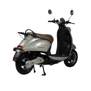 Scuter Electric, 2000W, Fara Permis, Volta VS2 Deluxe, autonomie pana la 60 km, Argintiu