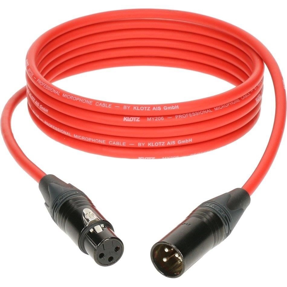 Cablu de Microfon / Semnal Balansat Klotz MY206RT - Neutrik XLR