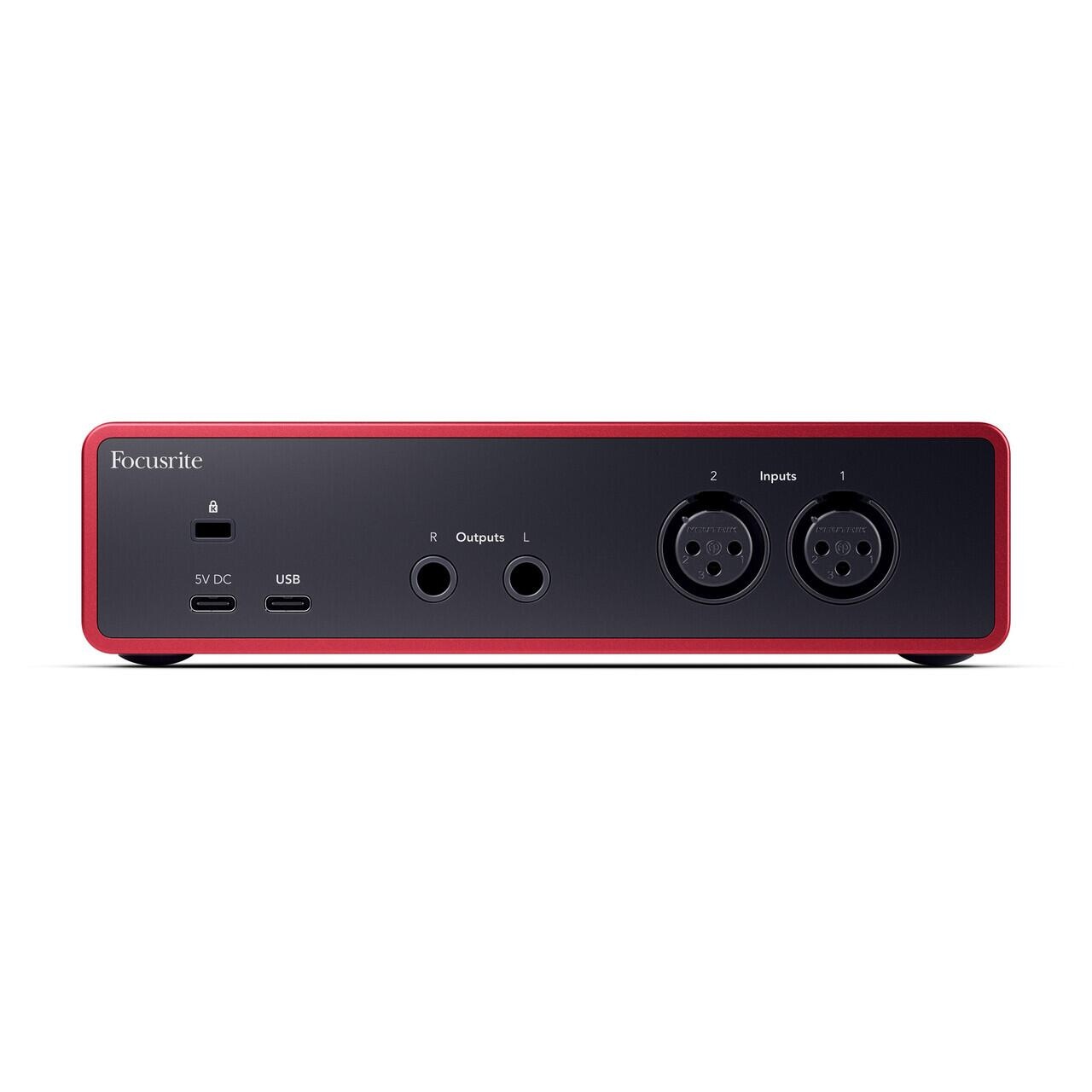 Interfață Audio Focusrite Scarlett 2i2 4th Gen – USB-C pentru