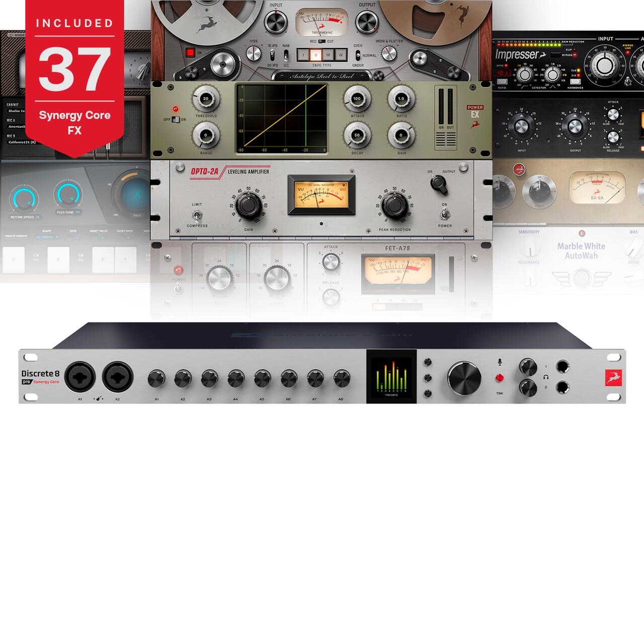 DTM・DAW Antelope Audio Discrete 8 Synergy Core Antelope Discrete 8 Pro Synergy Core