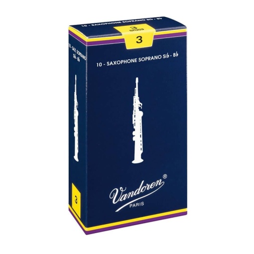 Ancii pentru Saxofon Soprano Vandoren Traditional 3.0 sr203