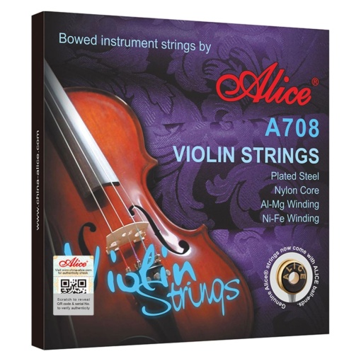 Set Corzi pentru Vioara 4/4 - Alice A708