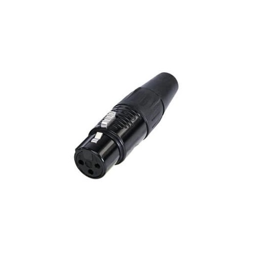 Conector XLR mamă cu 3 pini Rean RC3F-B