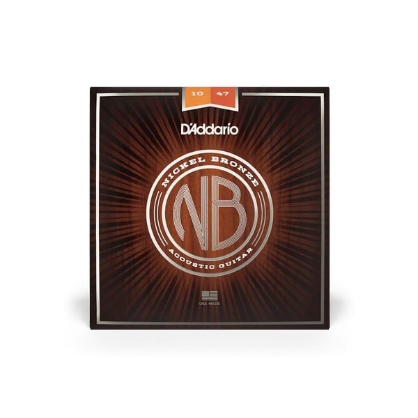 Corzi chitară acustică D'Addario Nickel Bronze NB1047 Extra Light
