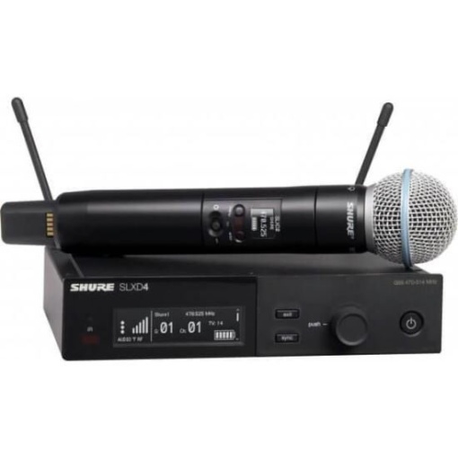 Microfon Wireless de Mână SHURE SLXD24/BETA58-H56