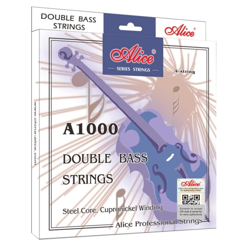 Set Corzi Contrabas 3/4 - Alice A1000