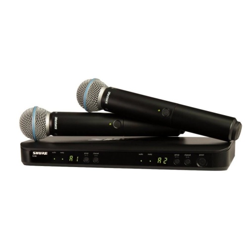 Sistem Cu Doua Microfoane Wireless Shure BLX288/Beta58