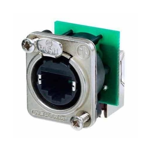 Conector RJ45 de Panou Feedtrough 90º Neutrik NE8FDP-R