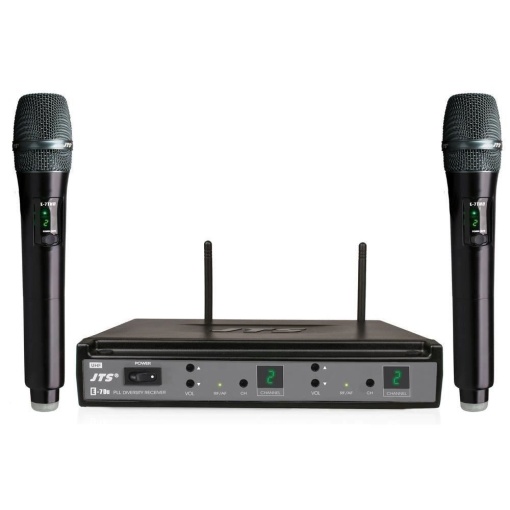 Sistem Wireless cu Doua Microfoane JTS E-7Du/E-7THD