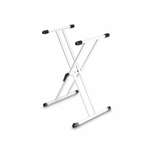 Suport pentru orga X-Form, dublu Gravity KSX 2 White