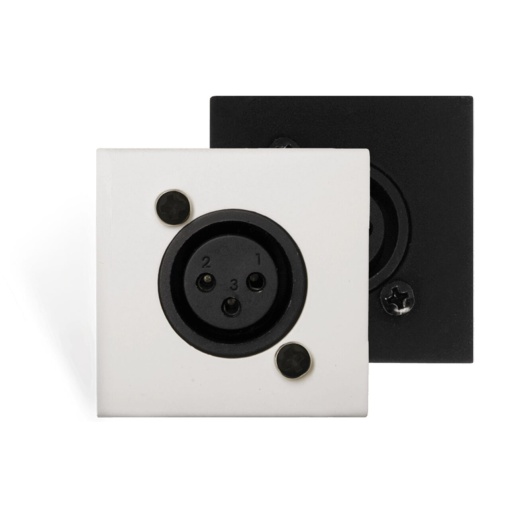 Audac intrare microfon de perete - bticino - rj45 - ALB
