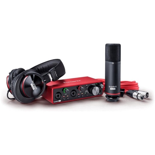 Set studio Focusrite Scarlett 2i2 Studio 3rd Gen