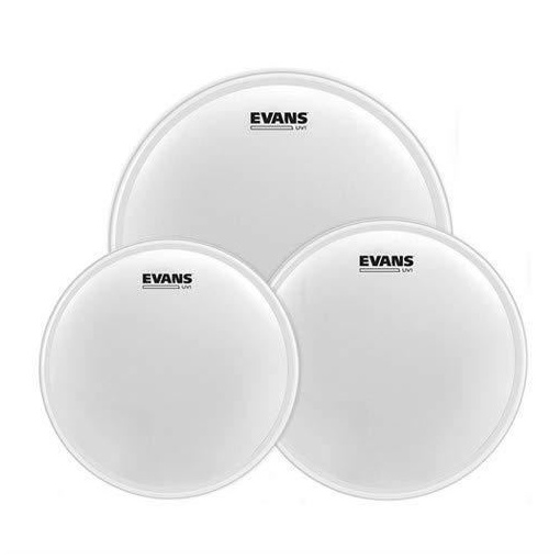 Set de 3 fețe pentru tom-uri UV1 Coated TomPack 12" /13" /16" Evans ETP-UV1-S