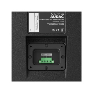 BOXĂ BASS AUDAC ARCHI10X/OB NEGRU IP55 (EXTERIOR) - Img 3