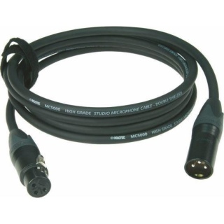 Cablu de Microfon / Semnal Balansat Klotz MC5000 - Neutrik XLR cu Pini Auriti