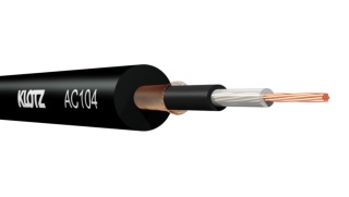 Cablu instrument nebalansat Klotz AC104SW coaxial 0.22 mm²