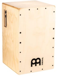 Cajon cu Pickup Meinl PSC100NT Snarecraft – 3 Piezo Pickups, Dual Snare Wires, Baltic Birch, Volum+Ton, Jack 1/4", 4510g