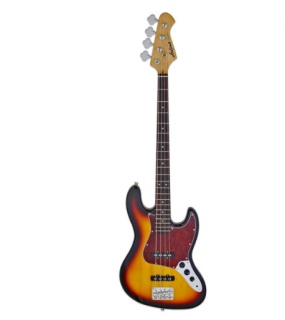 Chitară Bass Aria Pro II STB-JB/TT 3TS (3-Tone Sunburst)