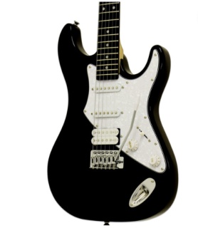 Chitară Electrică Aria Pro II 714-STD BK (Black) - Img 3