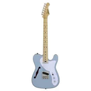 Chitară Electrică Semi-Hollow Aria Pro II TEG-TL MIB (Metallic Ice Blue)