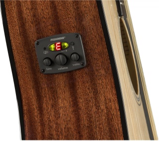 Chitară Electroacustică Fender CD-60SCE Natural – Dreadnought Cutaway, Molid Masiv, Pickup, Mahon - Img 6