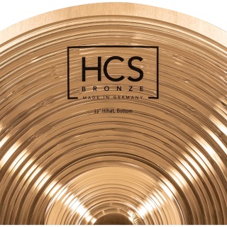 Cinel Hi-Hat Meinl 13" HCS Bronze - Img 10