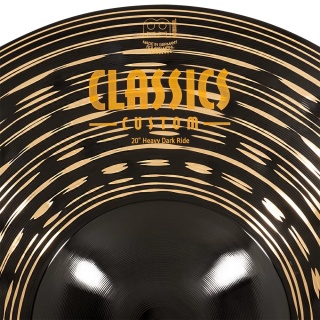Cinel Meinl Classics Custom Dark 20" Ride CC20HDAR - Img 6