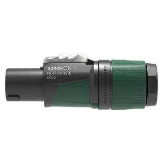 Conector speakON Neutrik NL4FXX-W-L 4 poli, 37A, profesional - Img 3