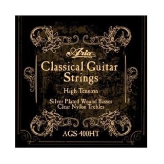 Corzi chitară clasică Aria AGS-400HT High Tension – set corzi nylon