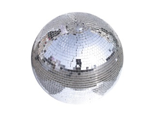Glob Oglindă Eurolite Mirror Ball – Diametru 40cm, Fațete Sticlă, Siguranță Dublă