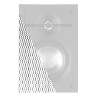 Grilă Frontală Vopsibilă Audac GLM05/P - Pentru MERO5 - SlimLine